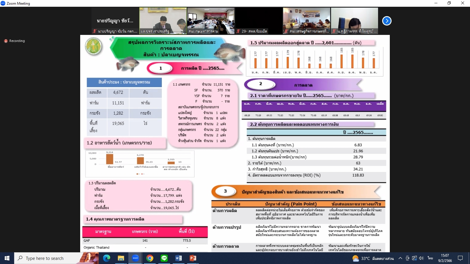 title - ผู้ตรวจราชการกรม ส.ป.ก. เข้าร่วมการประชุมติดตามผลการดำเนินงานตามแผนการตรวจราชการและการขับเคลื่อนแบบบูรณาการในพื้นที่ของผู้ตรวจราชการกระทรวงเกษตรและสหกรณ์ ประจำปีงบประมาณ พ.ศ. 2566 รอบที่ 1 เขตตรวจราชการที่ 12 (ขอนแก่น กาฬสินธุ์ มหาสารคาม ร้อยเอ็ด)